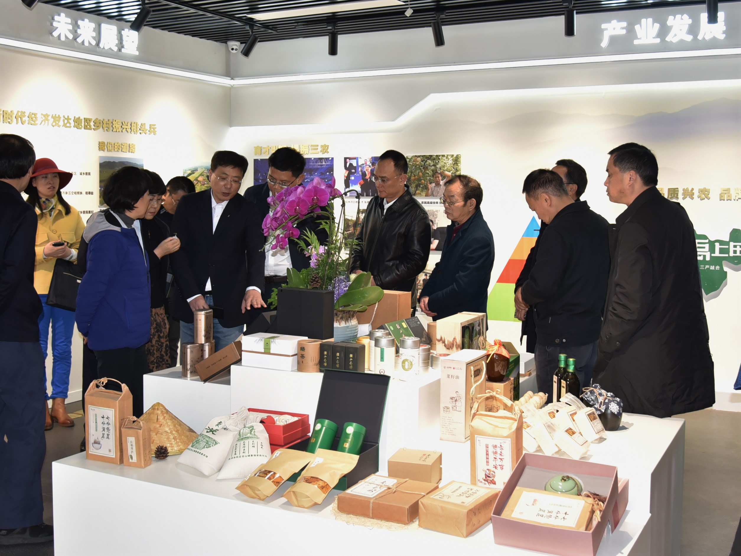 四川省政协副主席祝春秀一行考察乐鱼（中国）茶博园