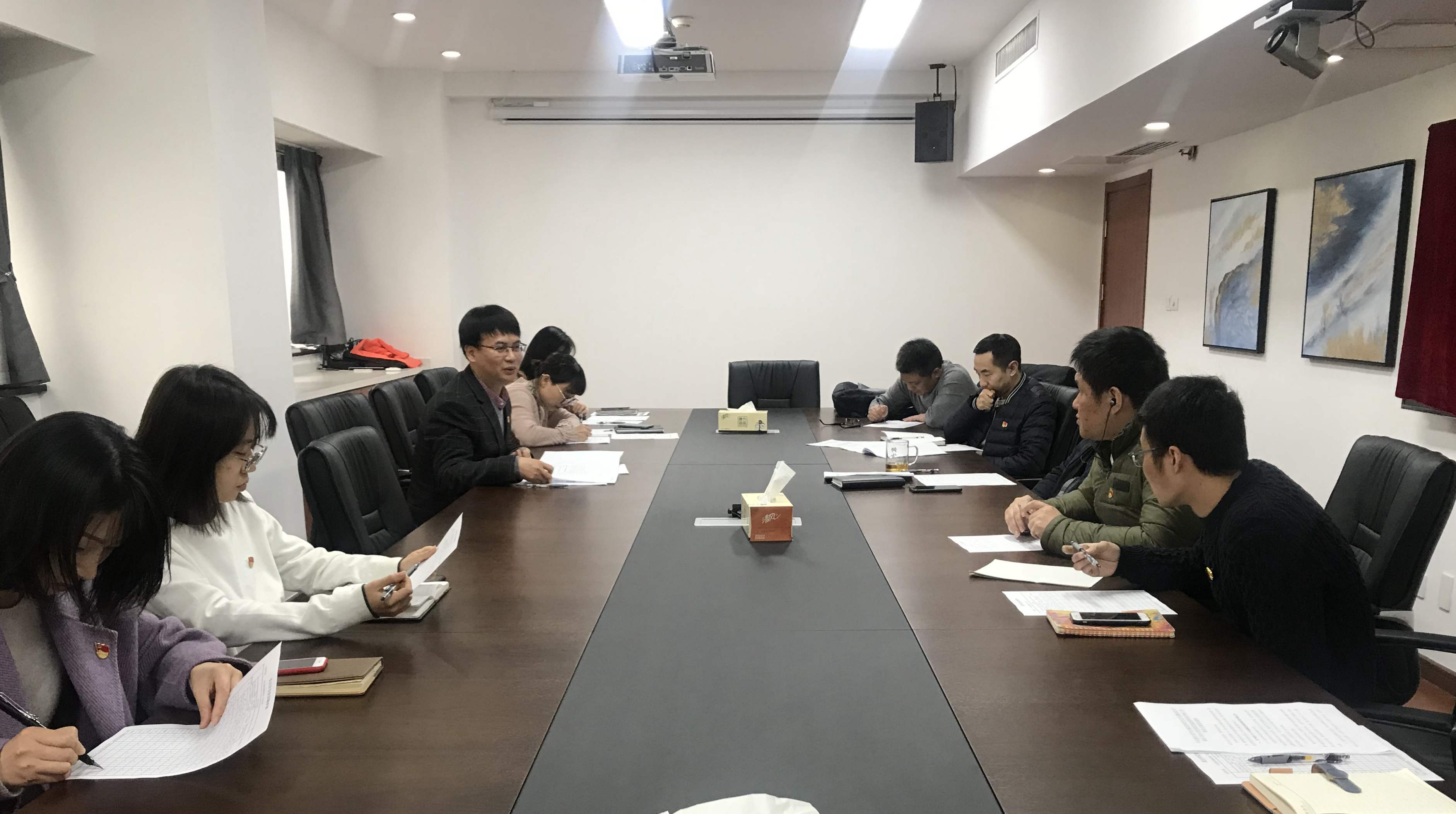 乐鱼（中国）各党支部开展2019年度基层党建述职评议考核、民主评议党员和基层党组织星级评定工作