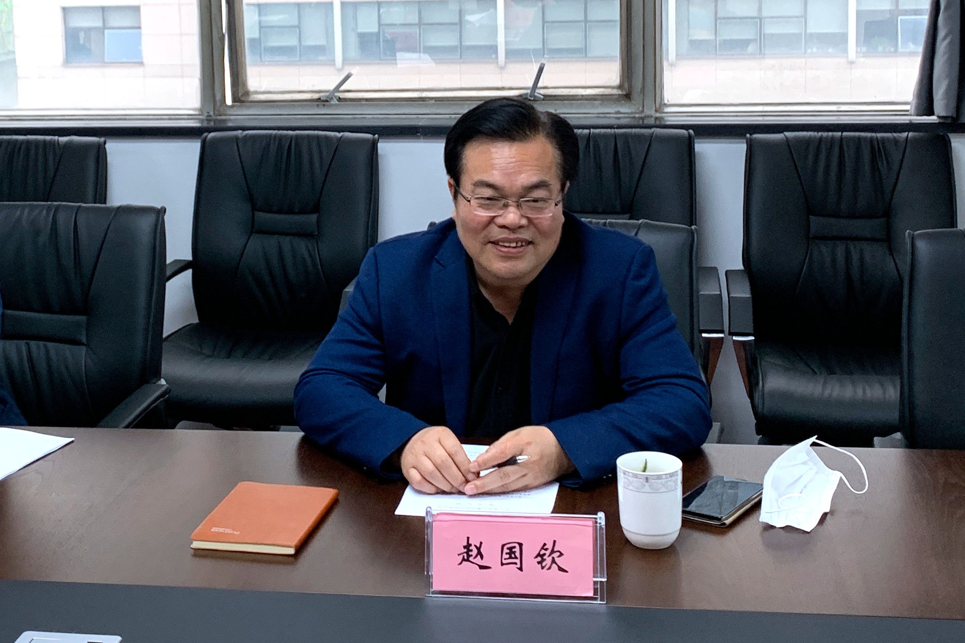 杭州市农业农村局赵国钦局长到访乐鱼（中国）开展三服务