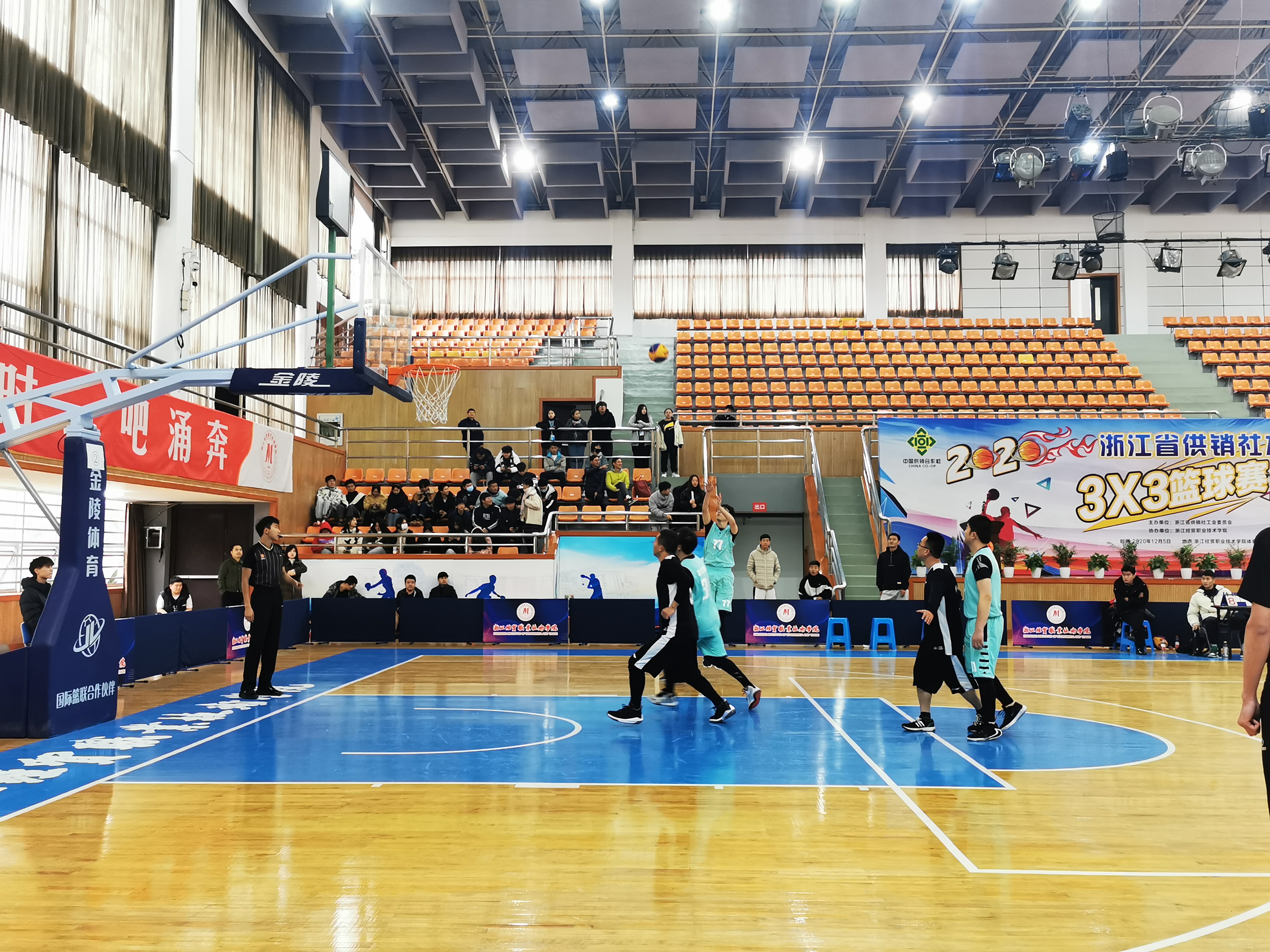 乐鱼（中国）喜获省社本级职工3X3篮球赛青年组第五名