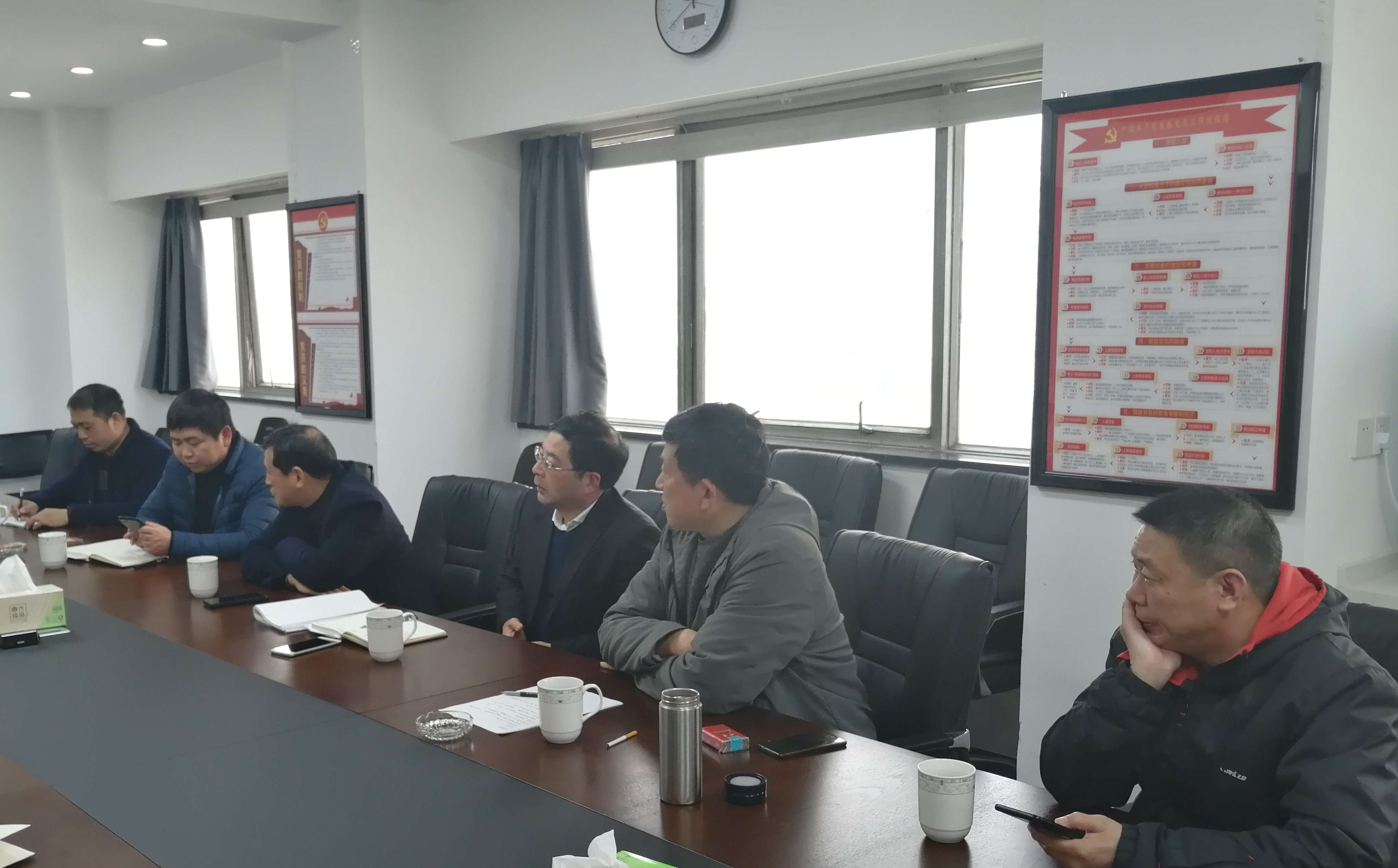 龙游县周中民会长一行莅临乐鱼（中国）考察交流