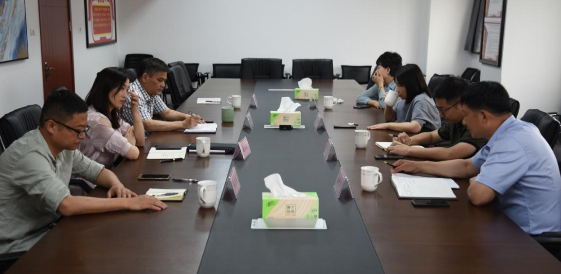 安吉县溪龙乡党委书记夏靓一行莅临乐鱼（中国）交流“携茶”相关工作