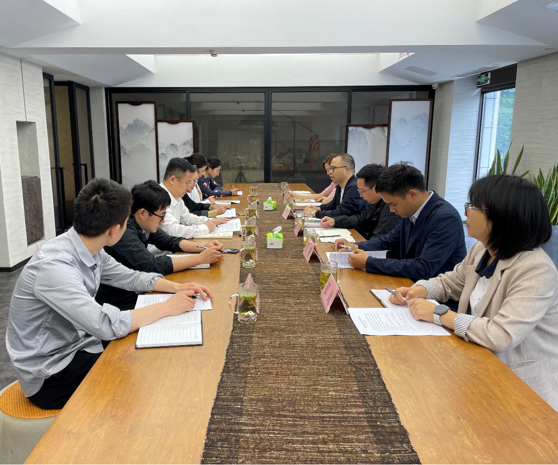 省社副主任冯冠胜莅临乐鱼（中国）狮峰茶业公司调研