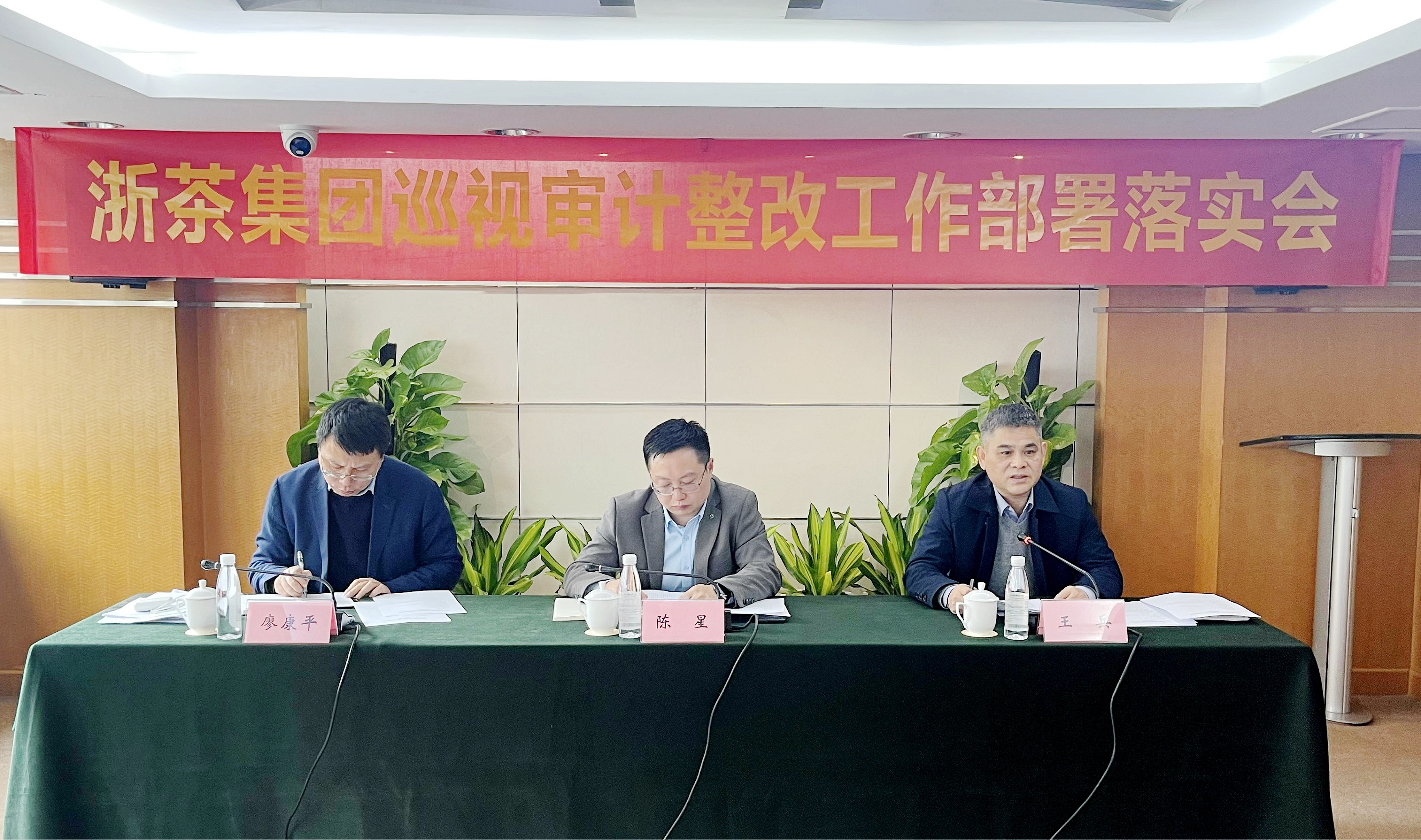 乐鱼（中国）召开巡视审计整改工作部署落实会