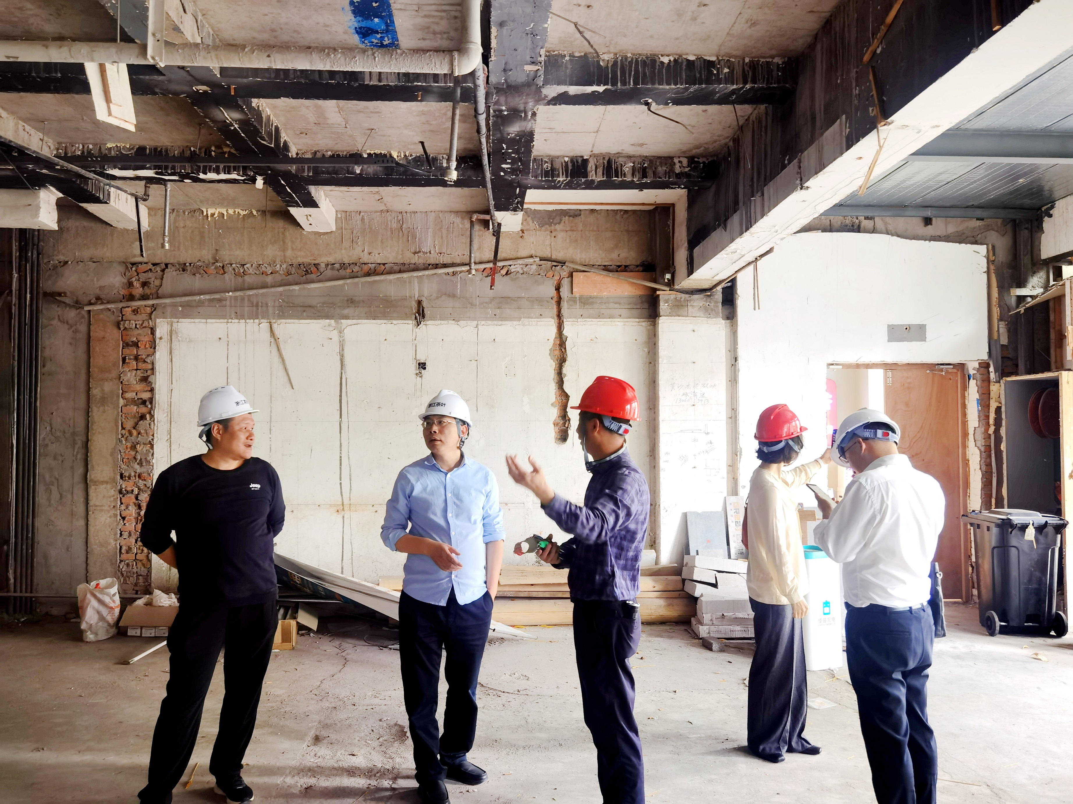 乐鱼（中国）对茶叶大楼开展安全检查