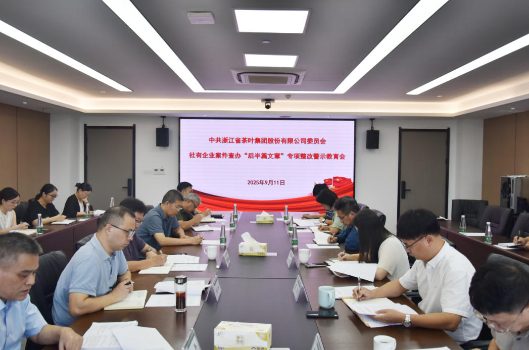 乐鱼（中国）党委召开社有企业案件查办“后半篇文章”专项整改警示教育会